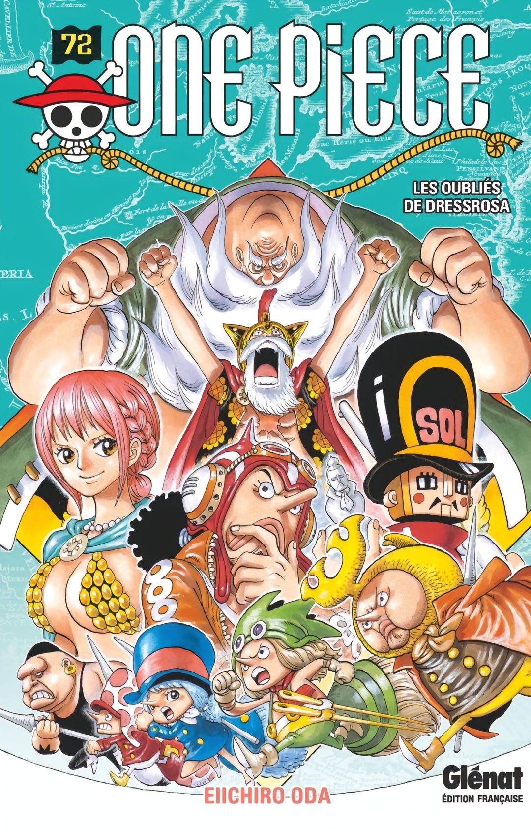 101 Bìa Truyện Đầu Tiên Của One Piece.