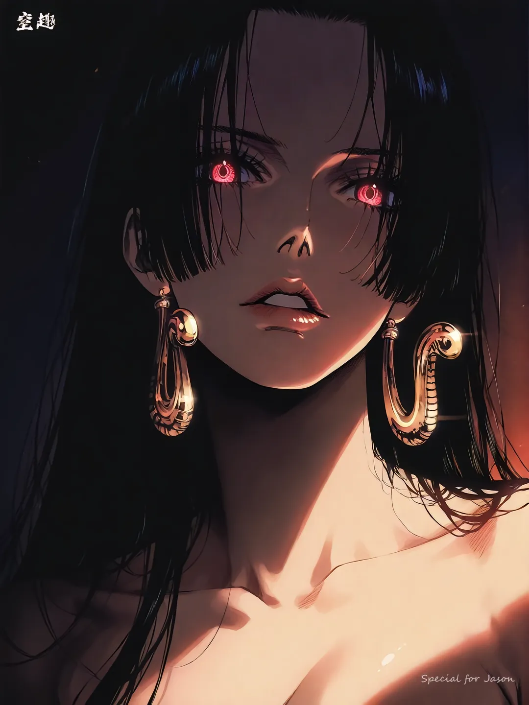 Boa Hancock Art by AI