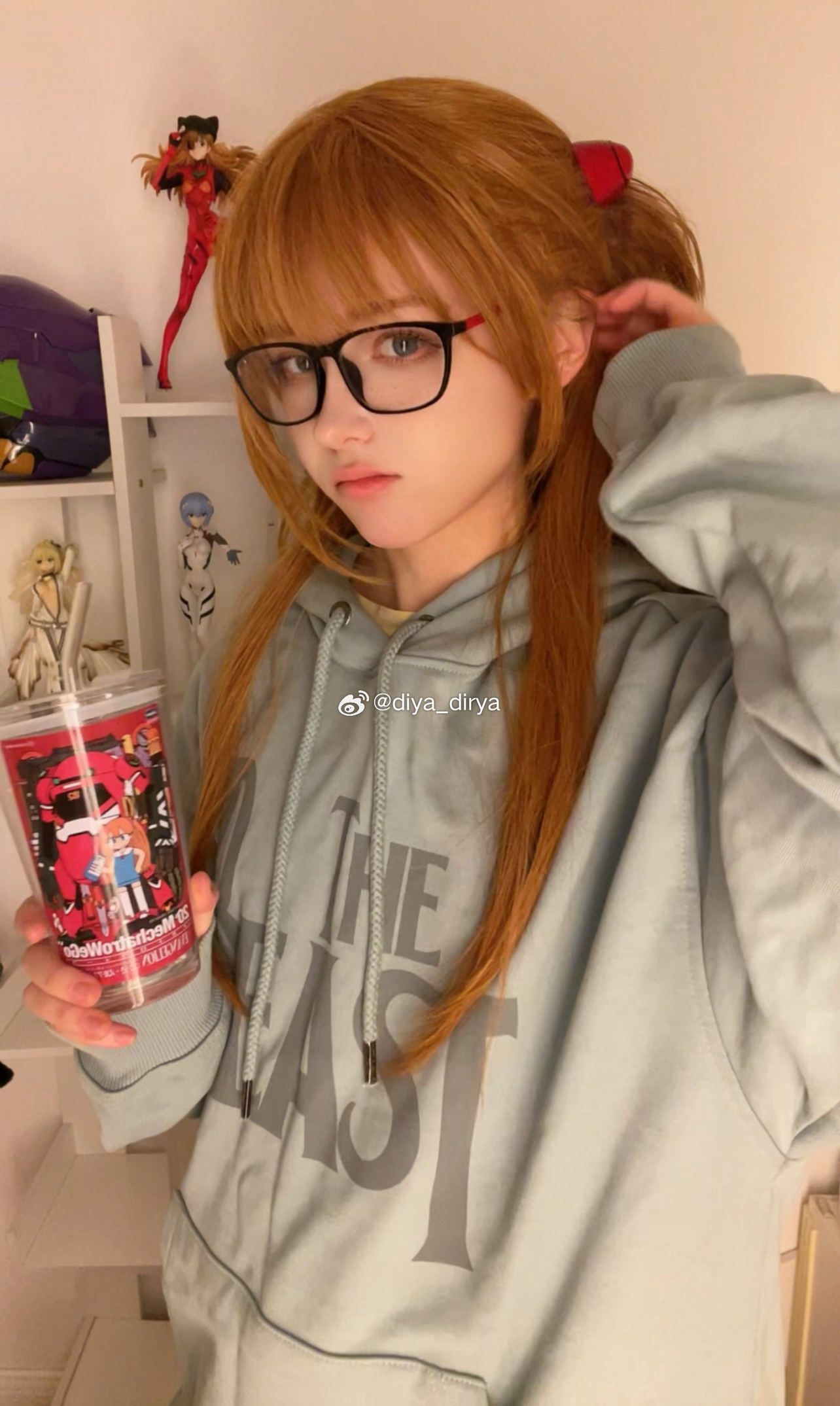 Asuka vibes brought to life! 🎀✨ Amazing cosplay by @diya_dirya on Weibo 🌟 Capturing the spirit of Neon Genesis Evangelion!&nbsp;