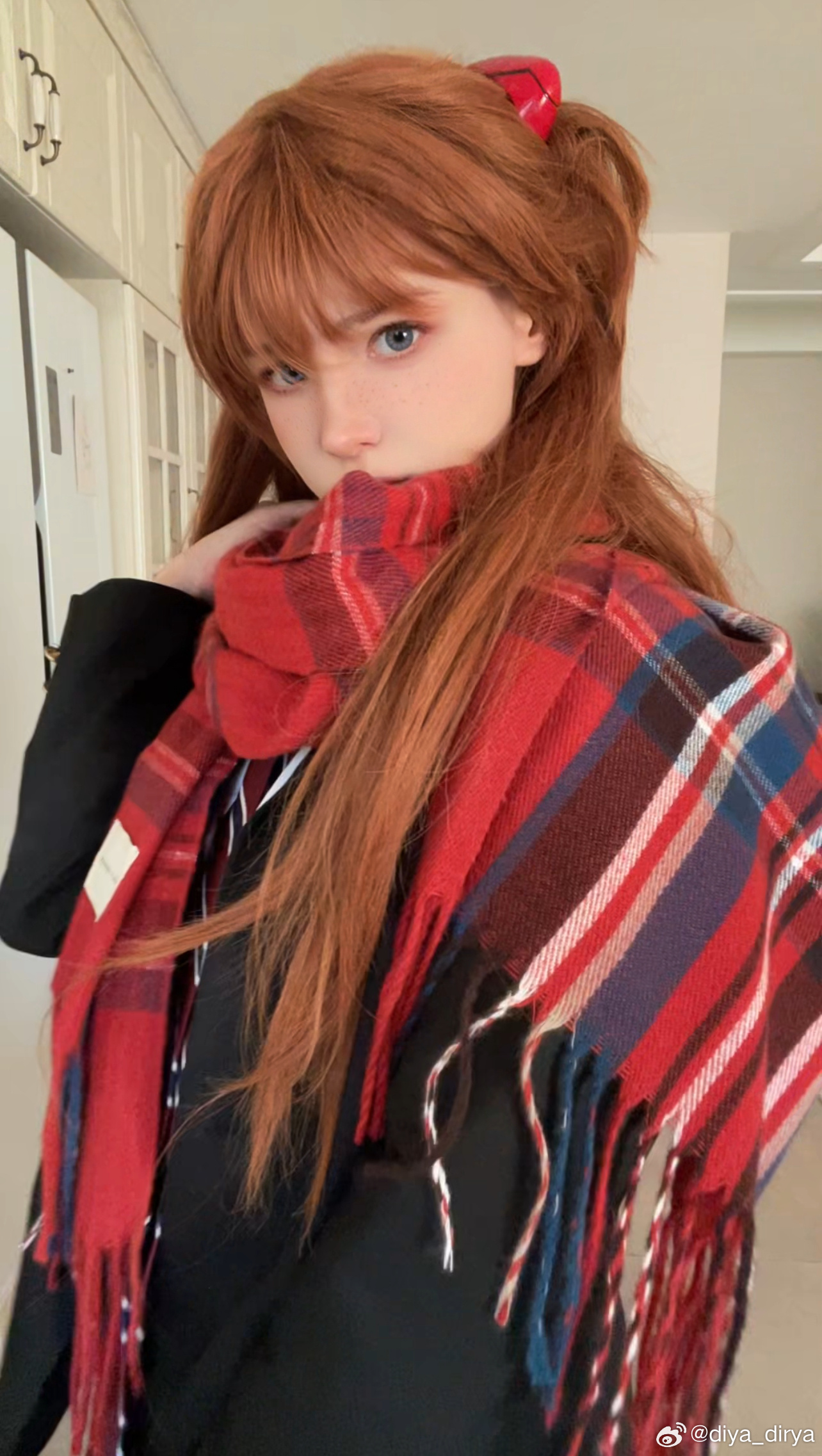 Asuka vibes brought to life! 🎀✨ Amazing cosplay by @diya_dirya on Weibo 🌟 Capturing the spirit of Neon Genesis Evangelion!&nbsp;