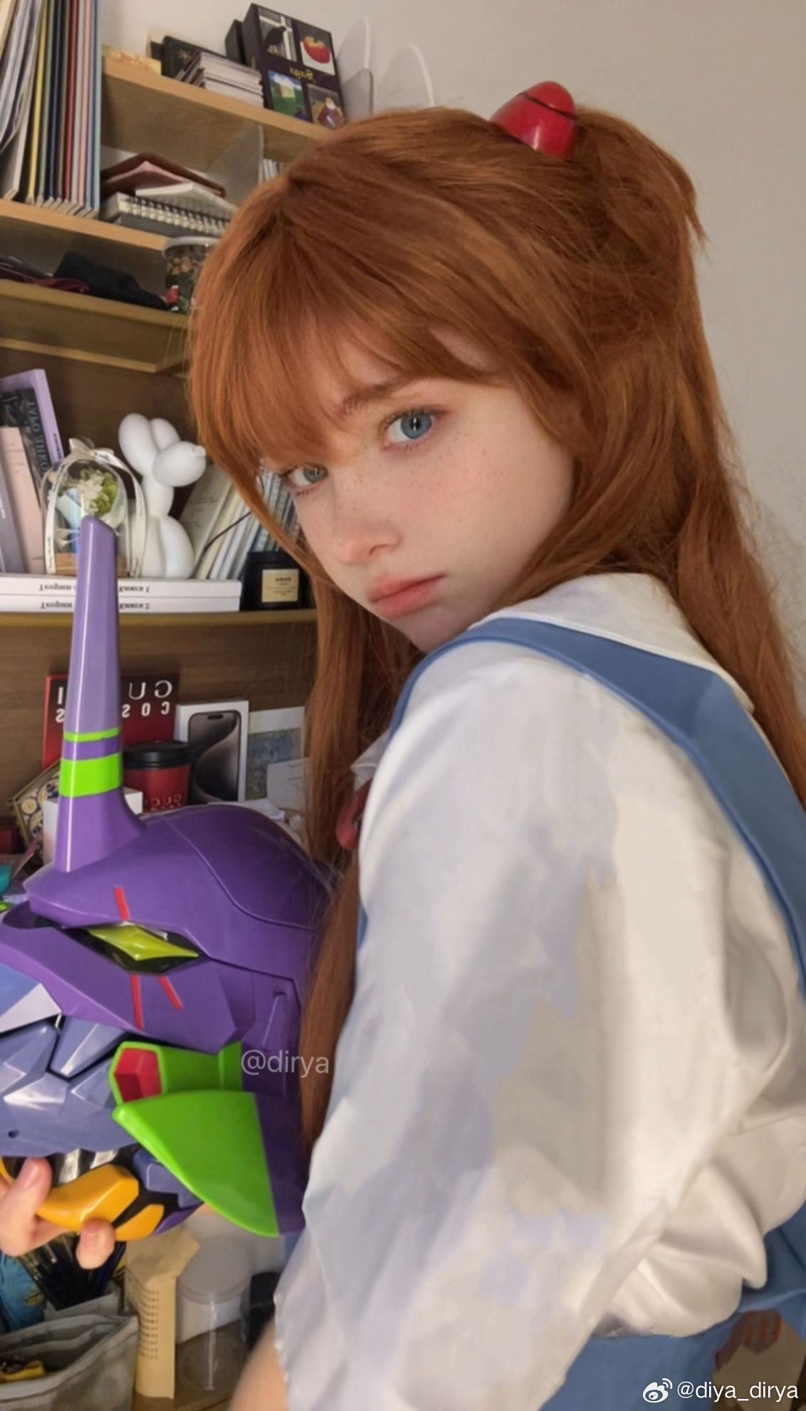 Asuka vibes brought to life! 🎀✨ Amazing cosplay by @diya_dirya on Weibo 🌟 Capturing the spirit of Neon Genesis Evangelion!&nbsp;